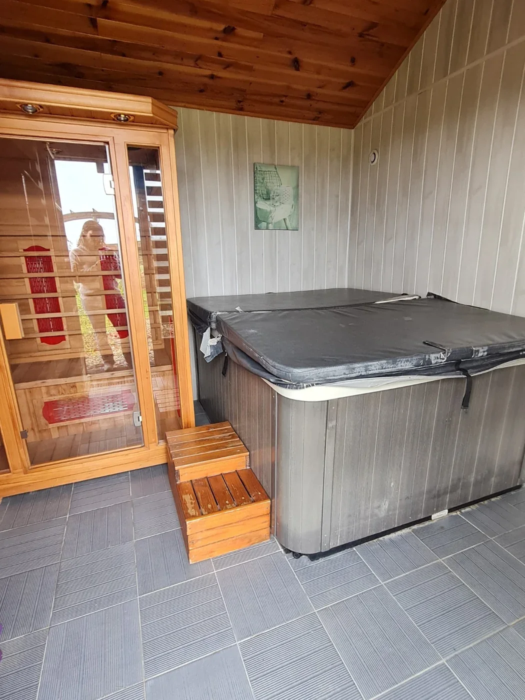 Jacuzzi et sauna infrarouge